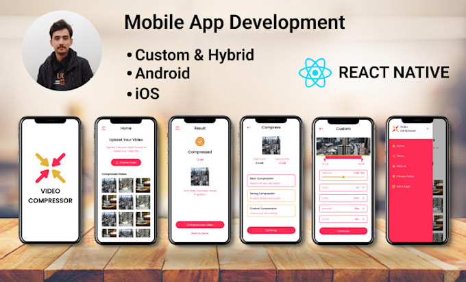 Develop quality hybrid app in react native by Komailabbas12 | Fiverr