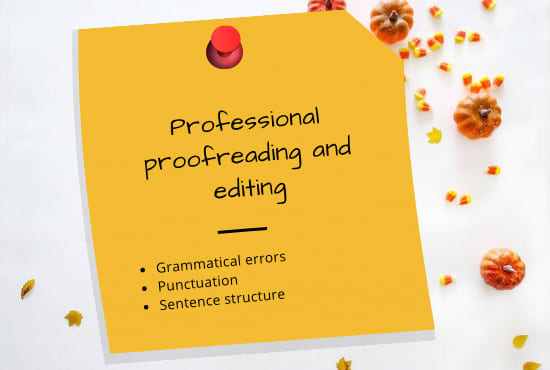 keenly proofread and edit your document in 24 hours