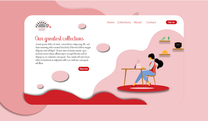 design flat vector illustration for your web and app