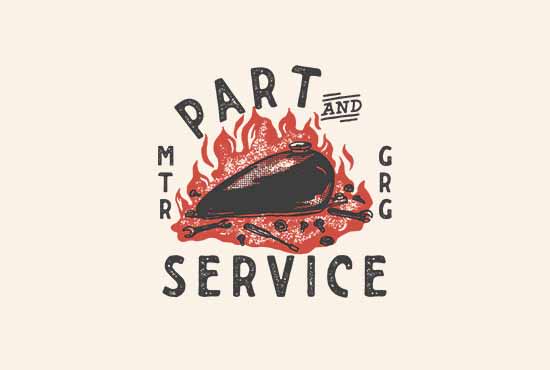 create vintage design for your brand