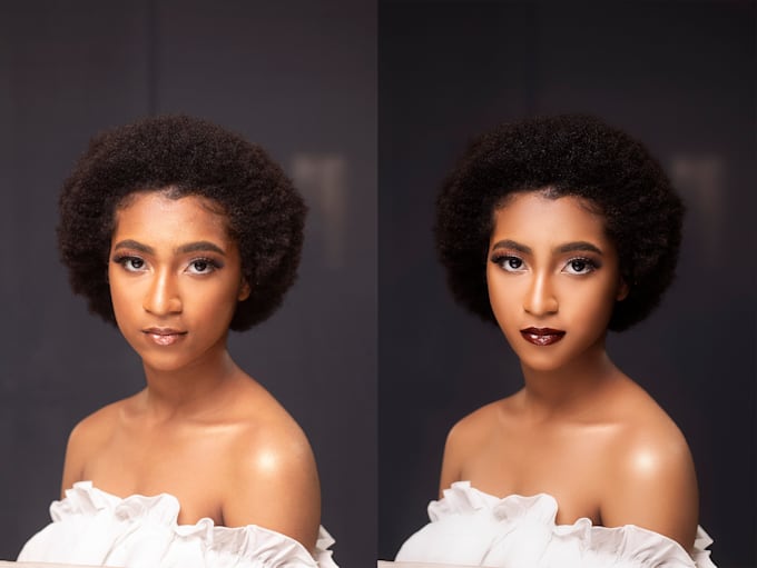 do photo editing professionally and photo retouching in 4 hours