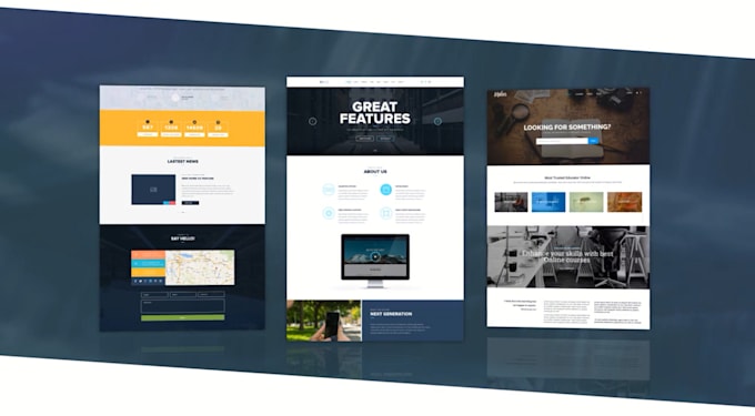 Custom website design using html, css, bootstrap by Wpdevelex | Fiverr