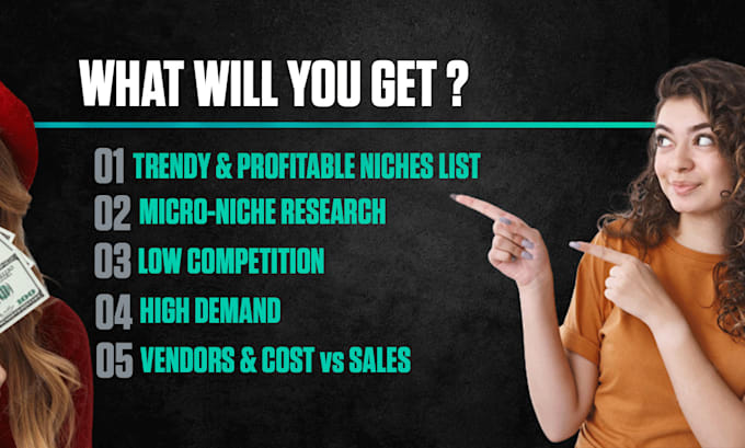do a drop servicing niche research for your dropservicing website