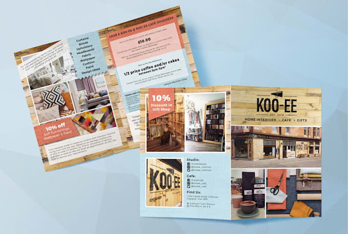 design you an awesome flyer or leaflet