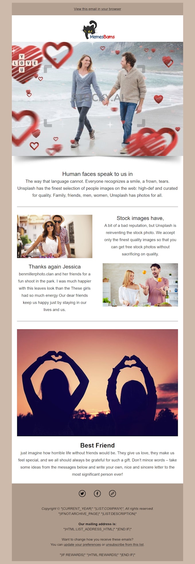 Design responsive constant contact template by Sultan ahmed1 Fiverr
