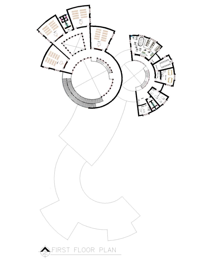 draw floor plans, site plan, section or elevation in autocad