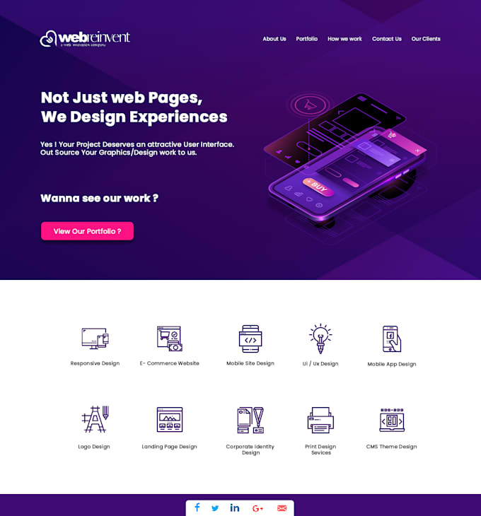 Design awesome ui design by Designchef04 | Fiverr