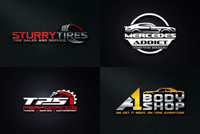 do unique automotive logo design within 24 hours