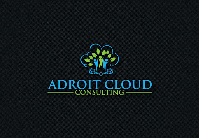 do unique modern logo with copyright trademark