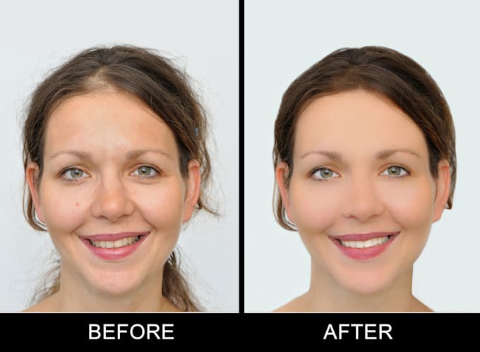 do portrait retouching and photo editing