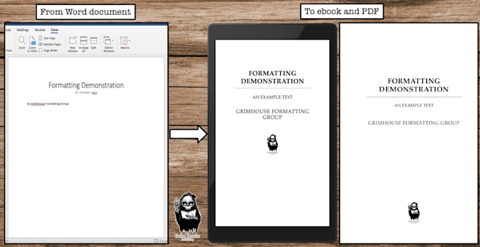 format your fiction manuscript for print and ebook
