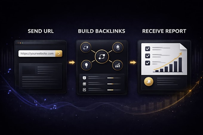 build SEO backlinks for your music or podcast link