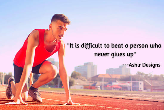 design social media motivational quotes with images