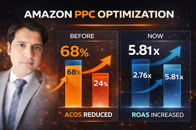 be your amazon fba virtual assistant for PPC,  product listing and sales growth