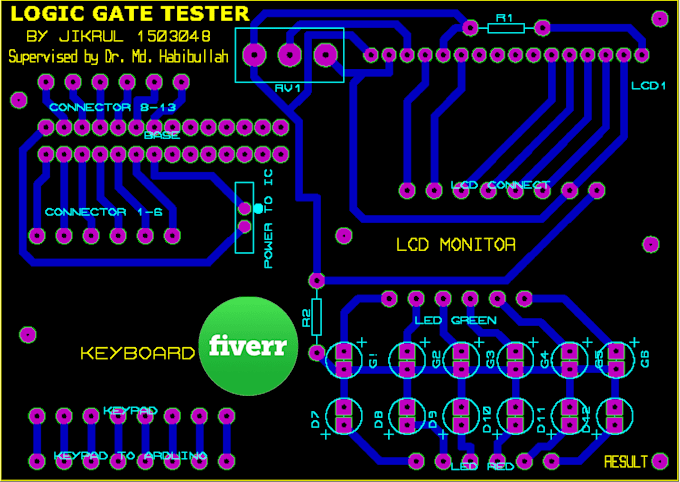 do schematic circuit, simulation, pcb in fritzing, proteous