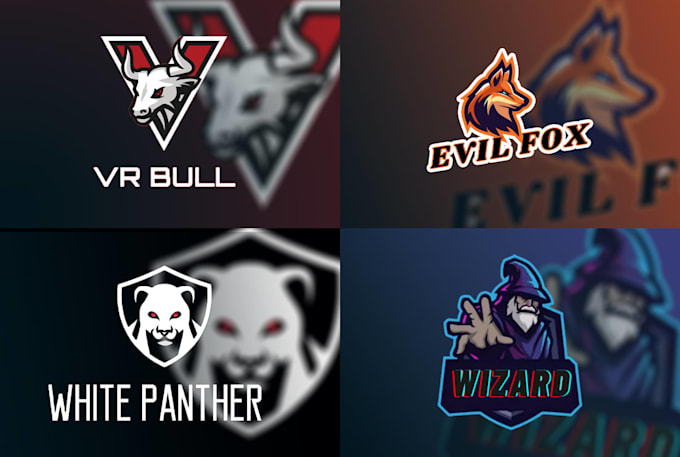 Design unique gaming, sports, esports, mascot logo by Nuha_arts | Fiverr
