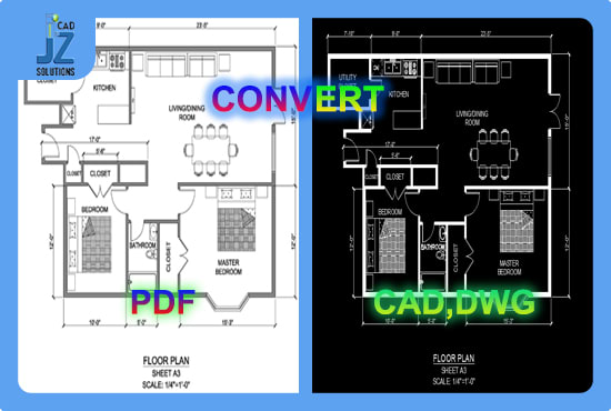 do convert your pdf to dwg and dxf format