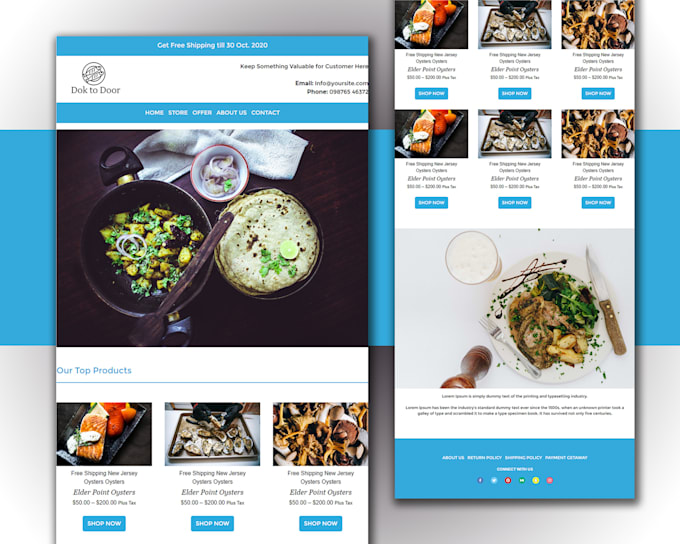 do mailchimp email template design and automation