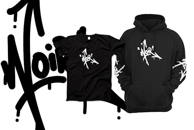 create graffiti lettering for your tshirt hoodie etc