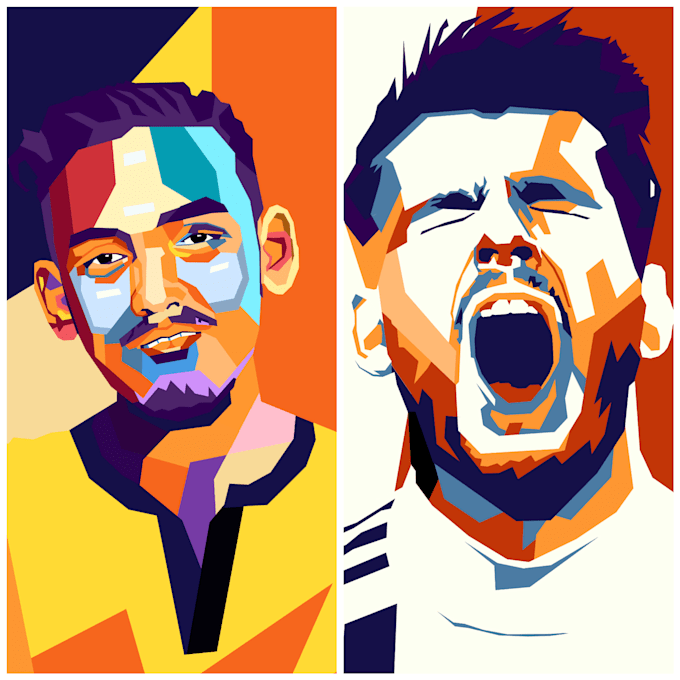 make your photo into pop art portrait