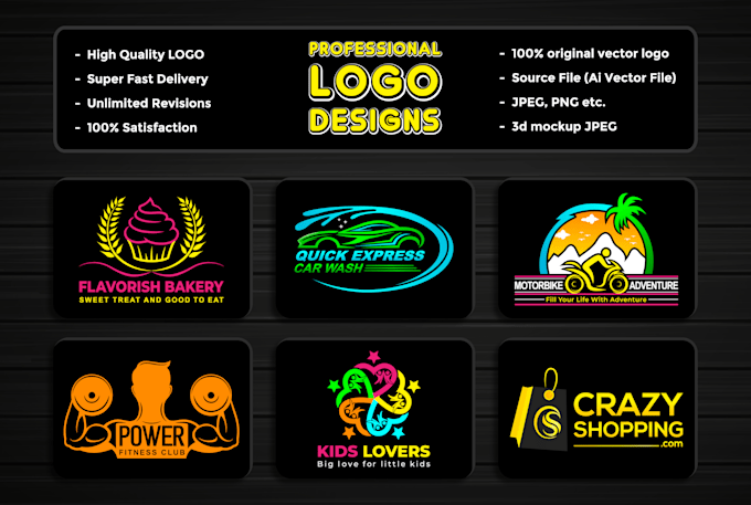 design modern and minimalist logo for your business