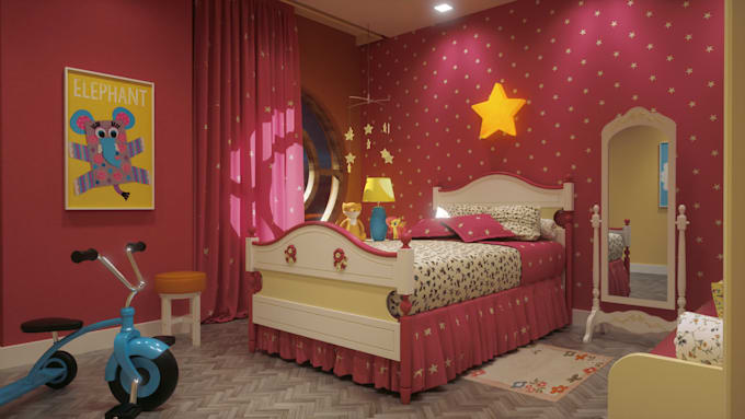 make 3d interior design in cinema 4d with octane render