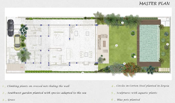 propose to you a professional planting plan and master plan