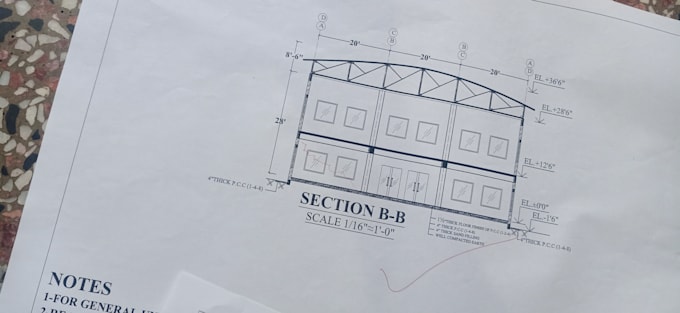 be your architect and a 2d drawings draftsman