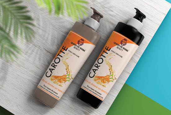 design professional product packing labels