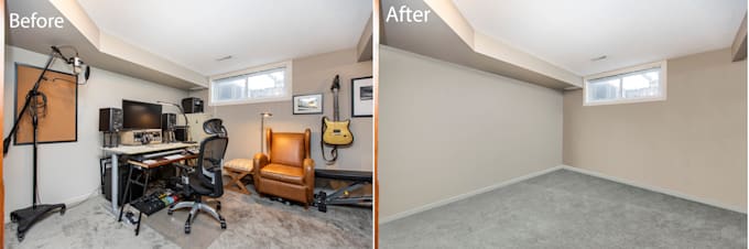 do declutter in your real estate property quick turnaround