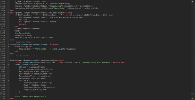 Make A Roblox Lua Script For You By Badlydev Fiverr - roblox lua scripts
