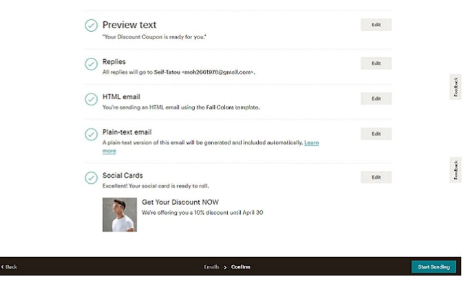 setup getresponse, convertkit, and mailchimp email marketing