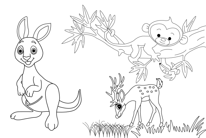 Draw coloring book page by Naim44 | Fiverr