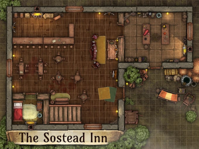 create dungeons and dragons maps for your homebrew worlds
