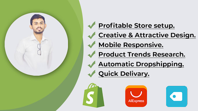 create profitable shopify dropshipping store
