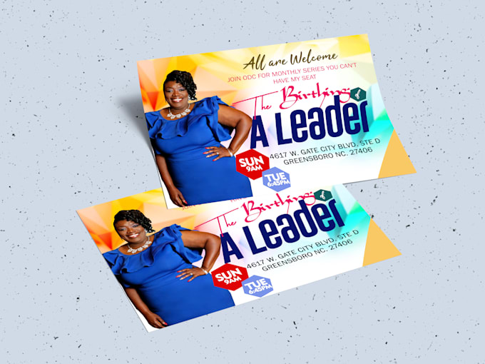 create an exceptional church flyer or event flyer design