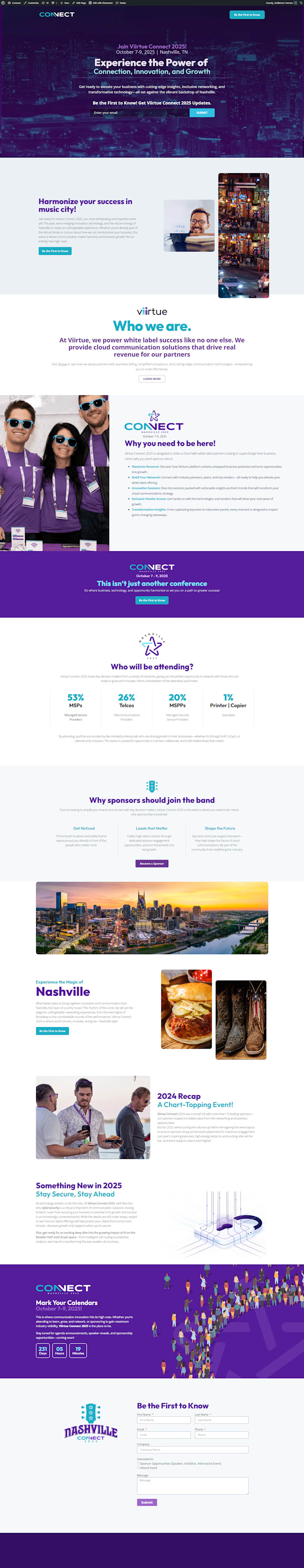 design, and build an amazing website