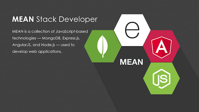 develop in mean stack as mongodb, express, angular, node js