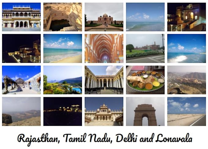 create your bespoke travel itinerary for your travel around india