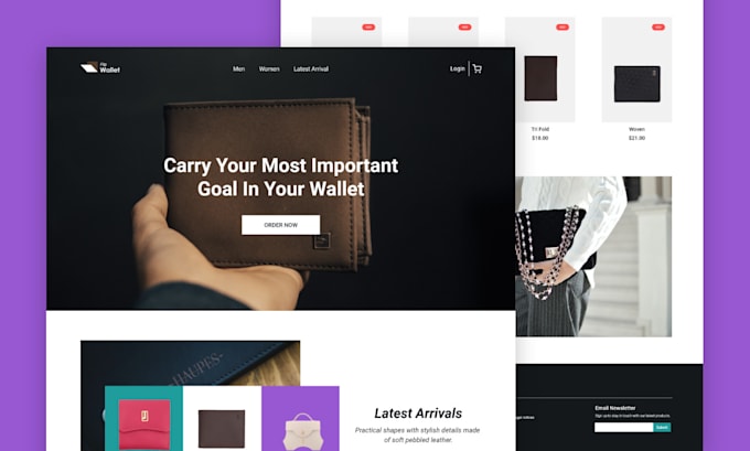 do modern website and webapp UI UX design in figma or xd