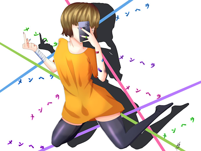 draw your anime character or ocs