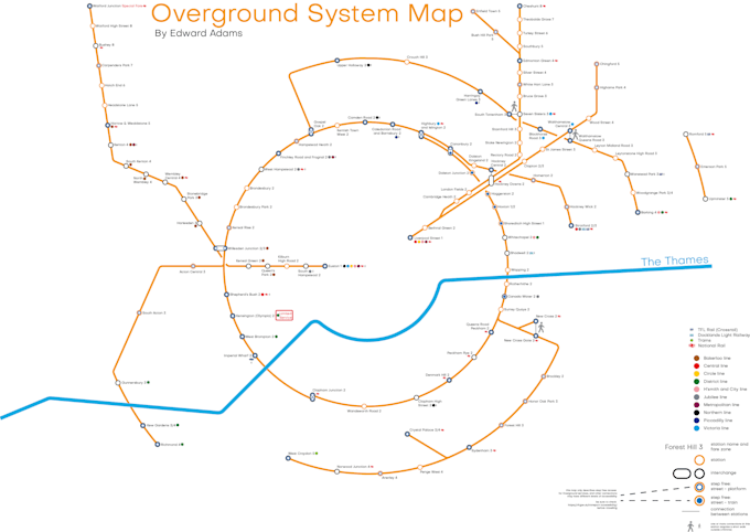 Design a custom transit diagram or metro map design for you by ...