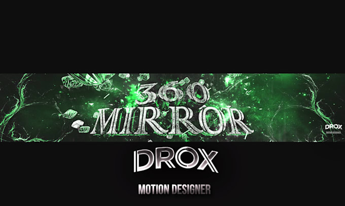make a professional 3d banner or header for you