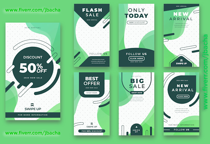 design creative animated gif banner ads