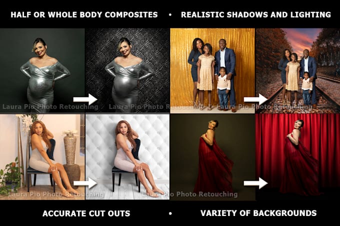 change the background and create a composite in photoshop