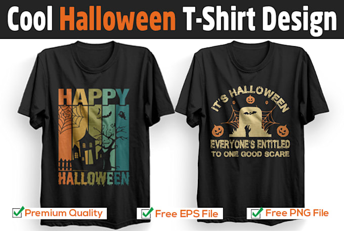 cool custom halloween t shirt designs for your business