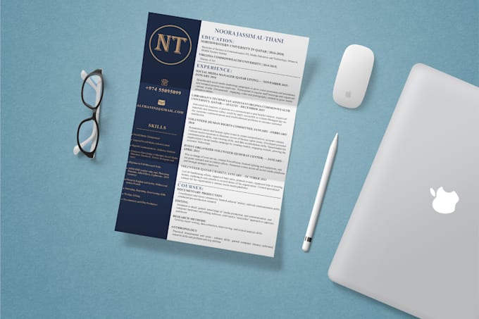 do professional resume or cv design
