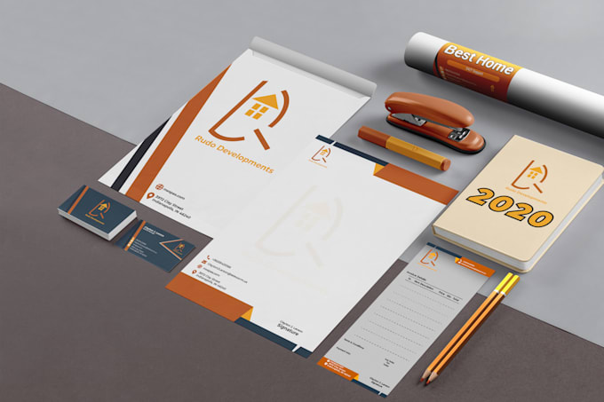 design business card and stationery items