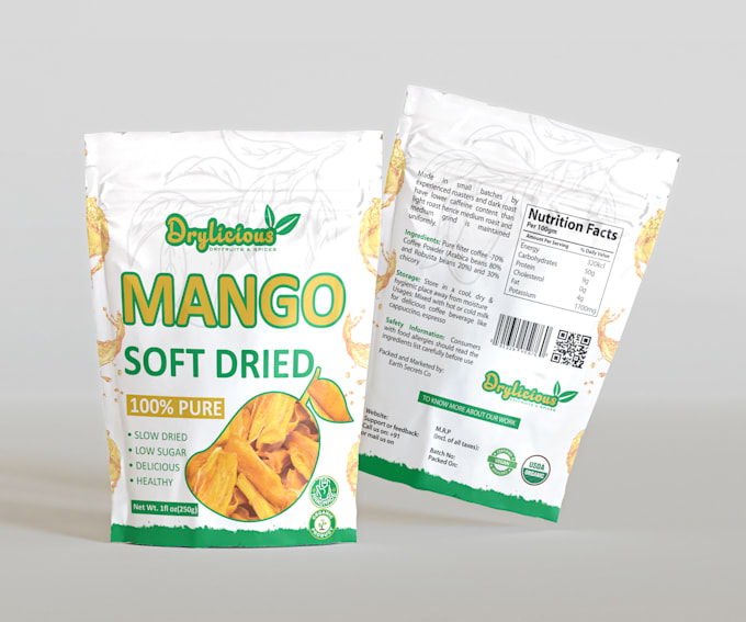 do pouch design, bag design, food packaging design, tea pouch