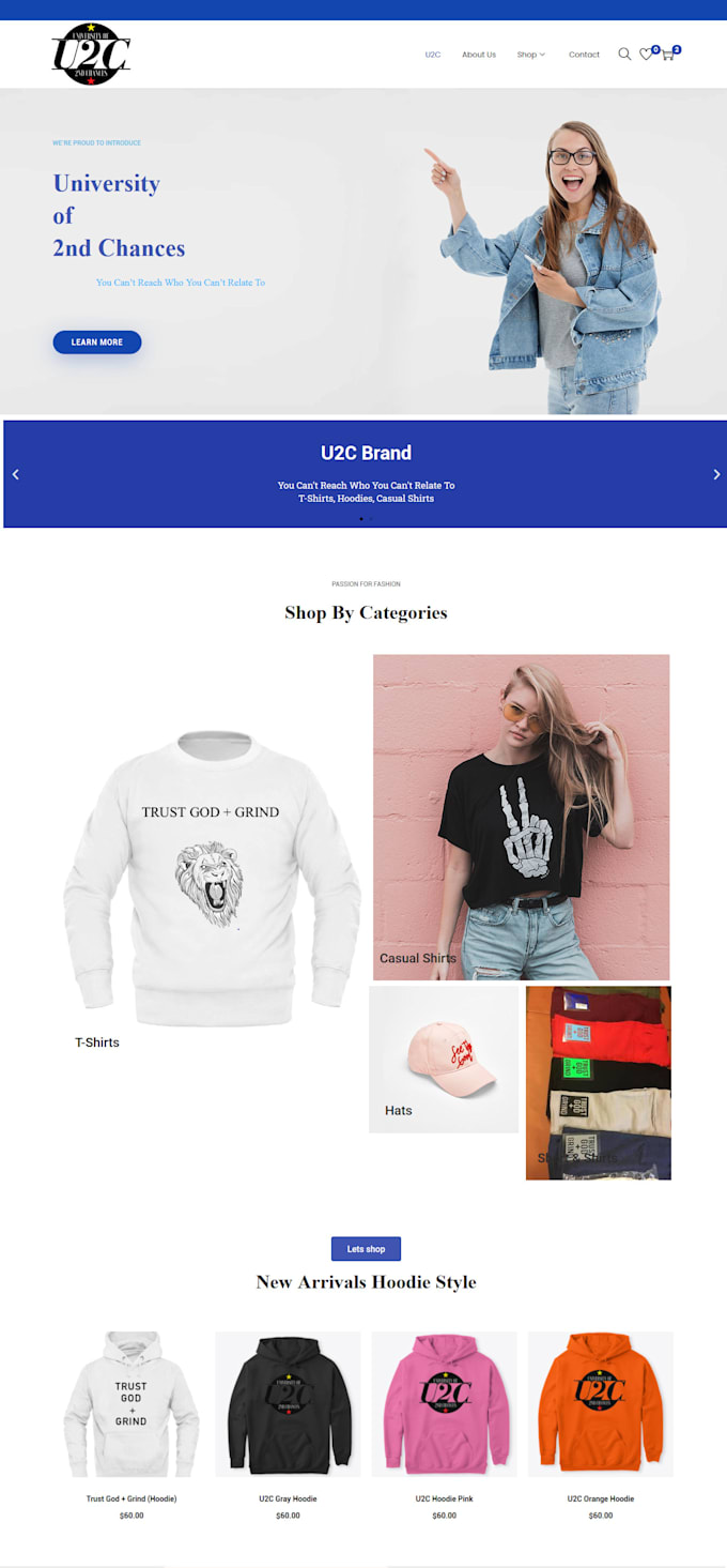 design wix website and landing page